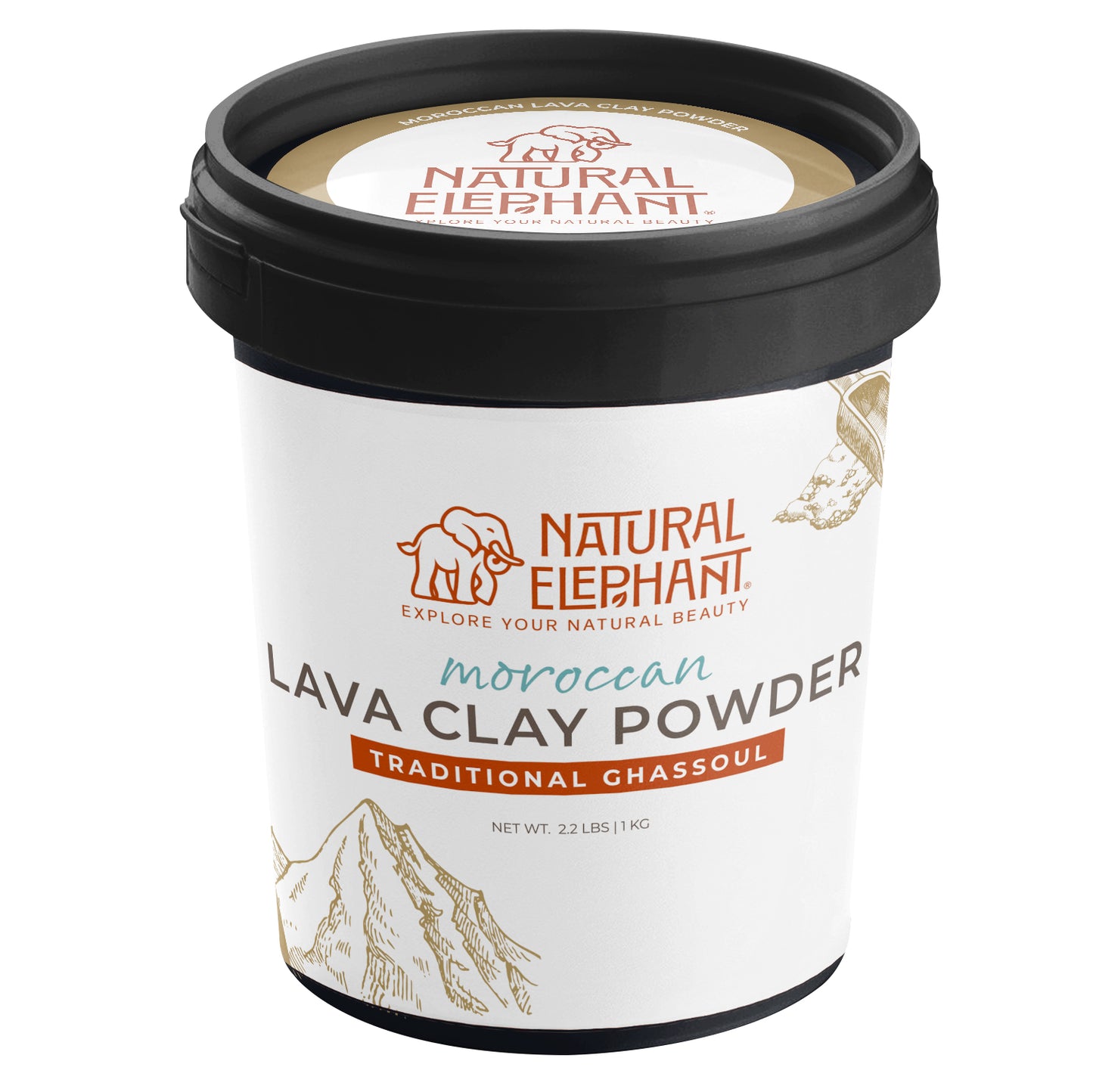 Ghassoul Moroccan Lava Clay Powder