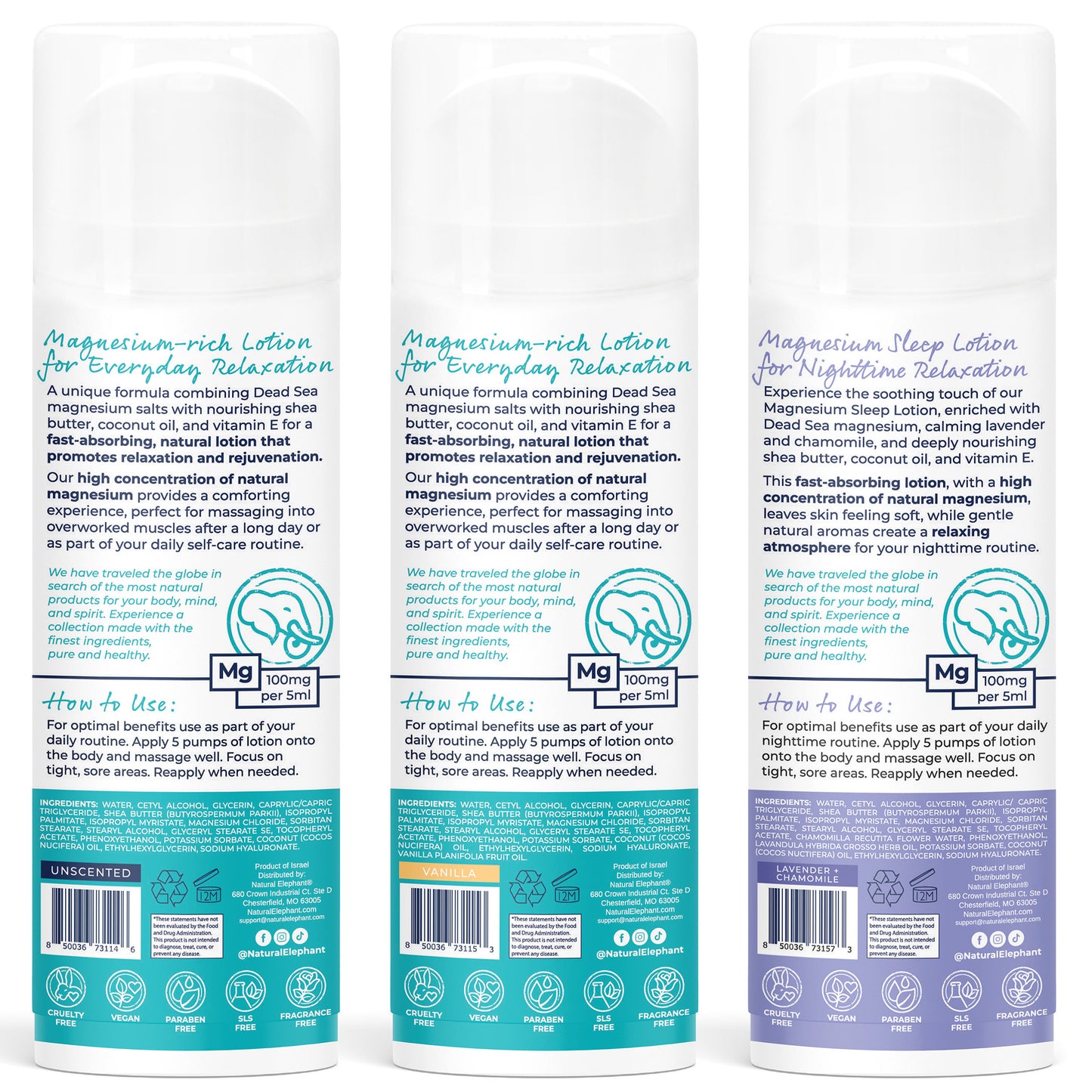 Dead Sea Magnesium Body Lotion