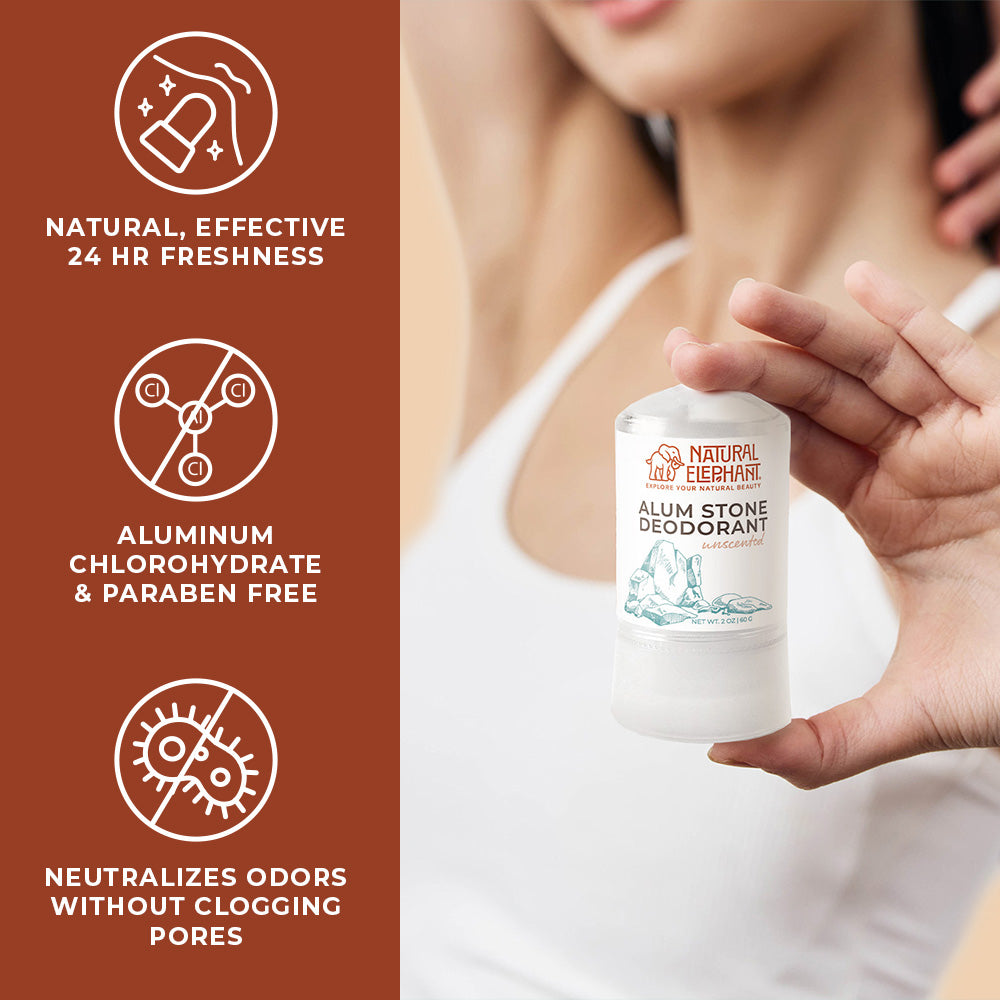 Alum Natural Deodorant Stick