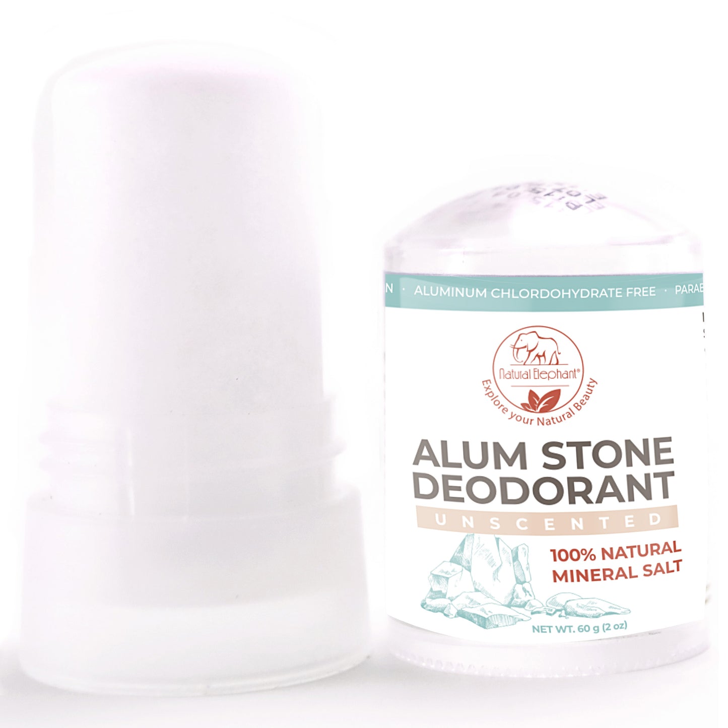 Alum Natural Deodorant Stick