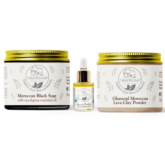 Moroccan Facial Moisturizing Set - Natural Elephant