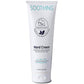 Soothing Hand Cream, enriched with Dead Sea minerals, aloe vera, and witch hazel. Designed for all skin types and hypoallergenic. 3.4 fl oz (100ml).